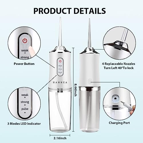 Verilux® Professional Cordless Flosser Rechargeable Portable Teeth Cleaner Electric Toothbrush With 3 Modes 3 PCS Verilux® Professional Cordless Flosser Rechargeable Portable Teeth Cleaner Electric Toothbrush With 3 Modes 3 PCS